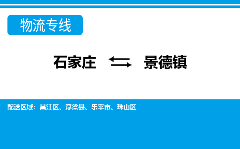 石家庄到景德镇物流专线