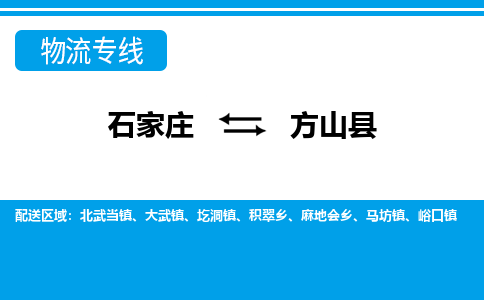 石家庄到方山县物流专线