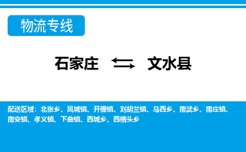 石家庄到文水县物流专线